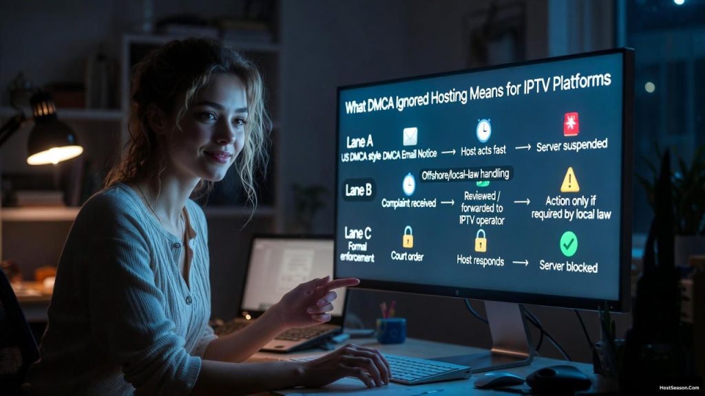 DMCA Ignored Hosting for IPTV Platforms