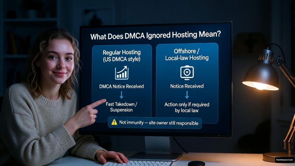 What Does DMCA Ignored Hosting Mean
