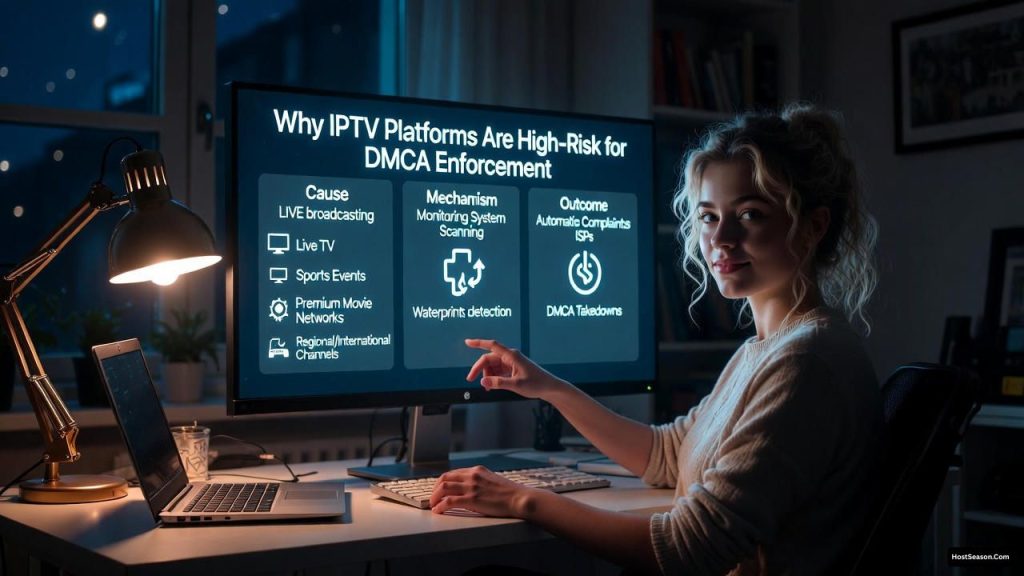 DMCA Ignored Hosting for IPTV Platforms